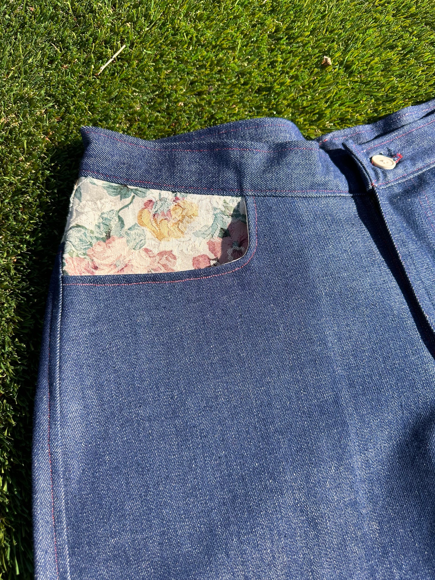 Floral Jorts