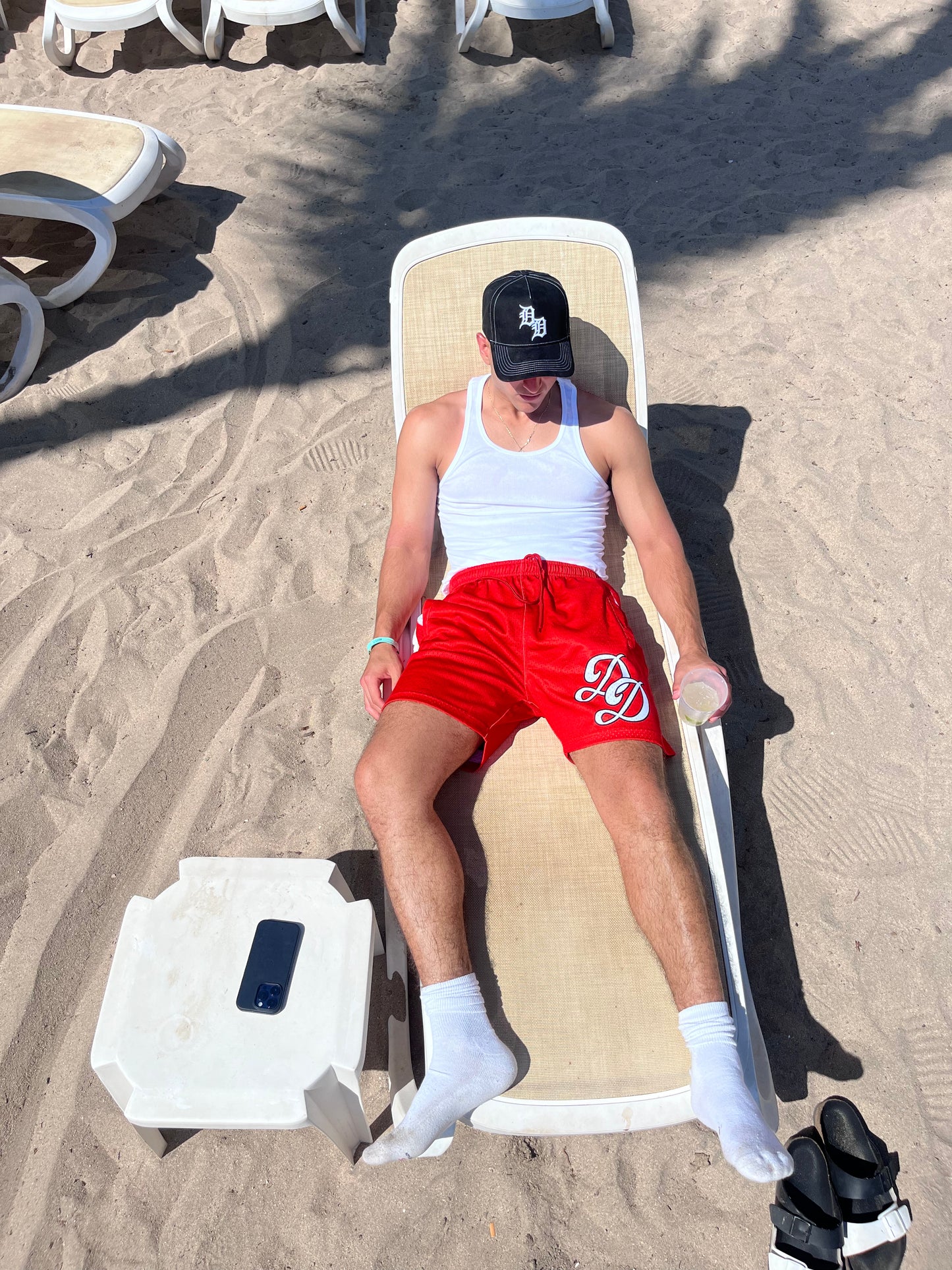 Red DD Shorts