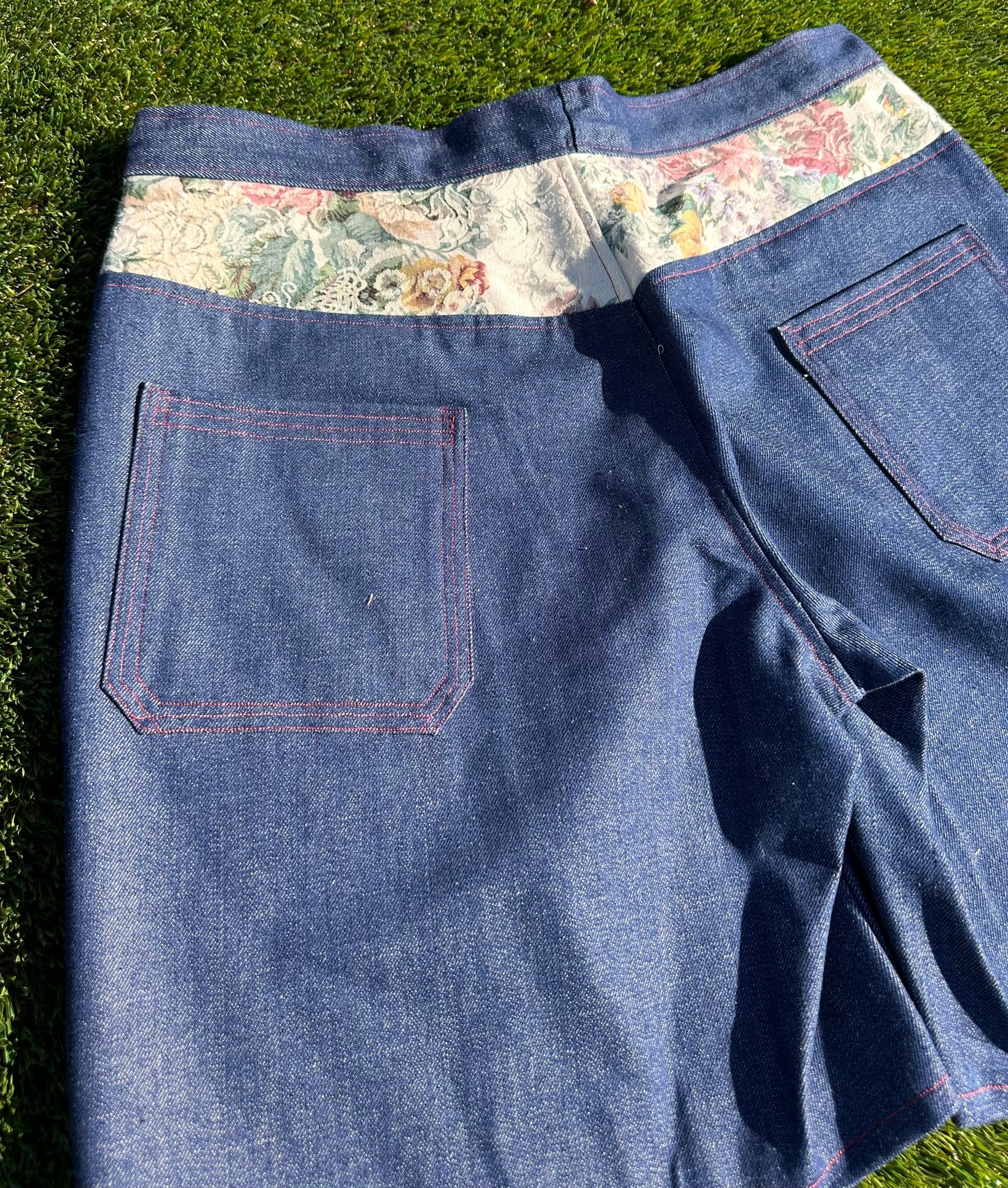 Floral Jorts