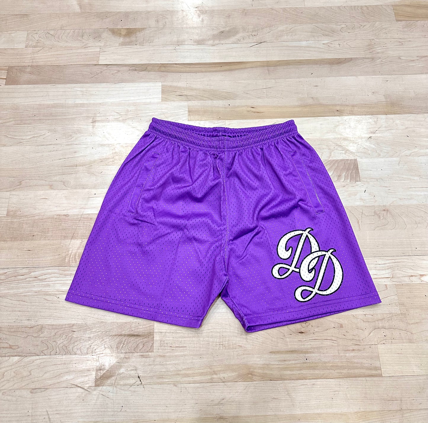 Purple Rain Mesh shorts