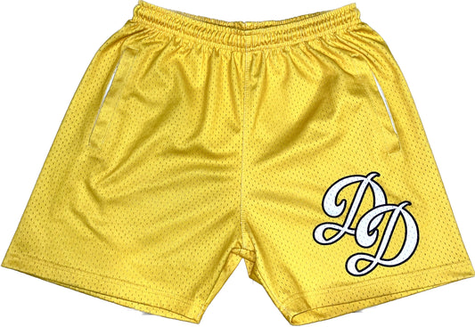 Yellow DD Shorts